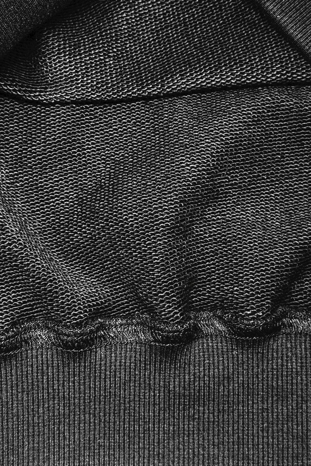 Cut Out Crew Neck